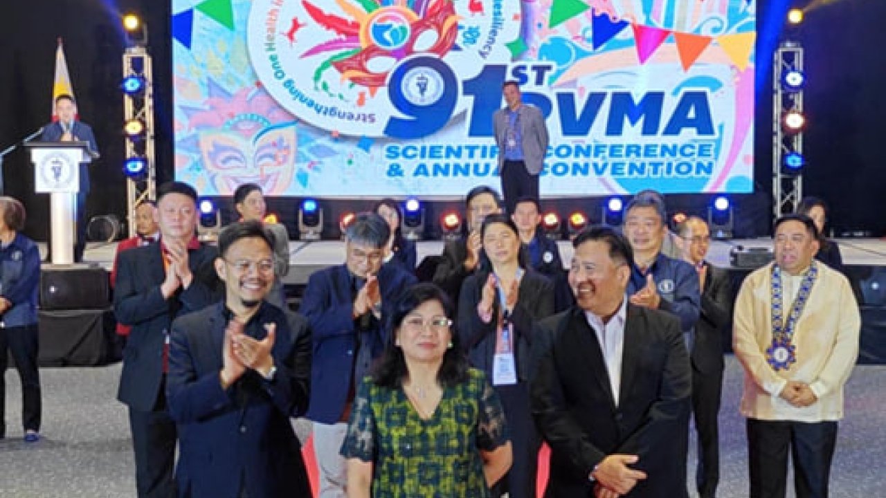 Speakers at the 91st Scientific Conference of the Philippines PVMA - Philippine Veterinary Medical Association
